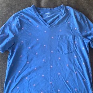 V neck T-shirt